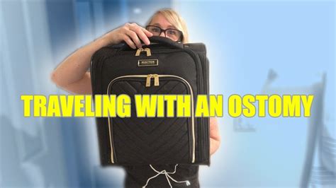 ostomy travel bags|traveling with an ostomy pouch.